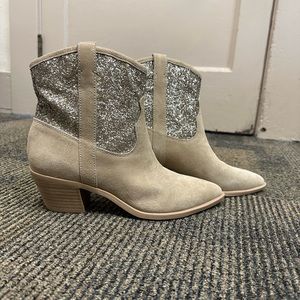 Dolce Vita Glitter Cowboy Boots